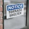 Signmission Tornado Shelter, 10 in W x Rectangle, Vinyl Decal OS-2PACK-NS-D-710-L-16740 - alternate 5